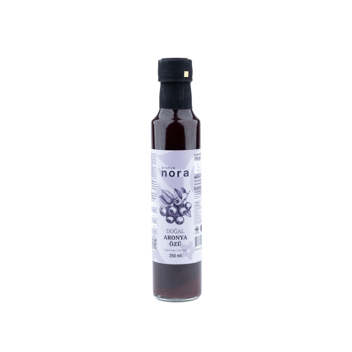Nora Doğal Soğuk Press Aronya Özütü 250 ml 2