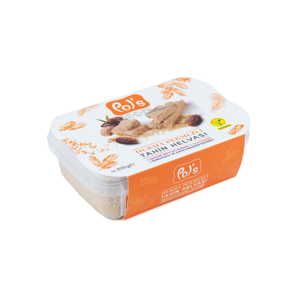 Pol's Hurma Pekmezli Tahin Helvası (200g)