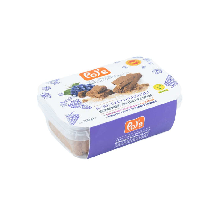 Pol's Kuru Üzüm Pekmezli Ermenek Tahin Helvası (200g)
