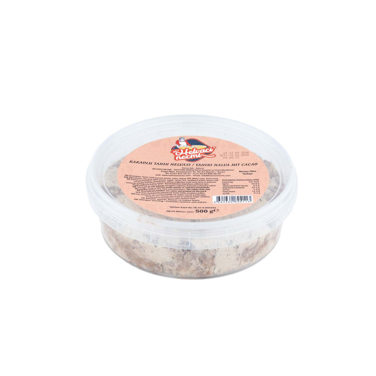 Helvacı Necmi Kakolu Helva 500 G