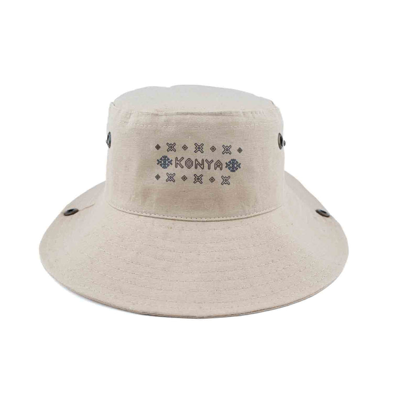 Konya Geleneksel Motif Baskılı Safari / Balıkçı Şapka