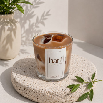 Harf Ice Latte Dekoratif Mum Harf Ice Latte Dekoratif Mum