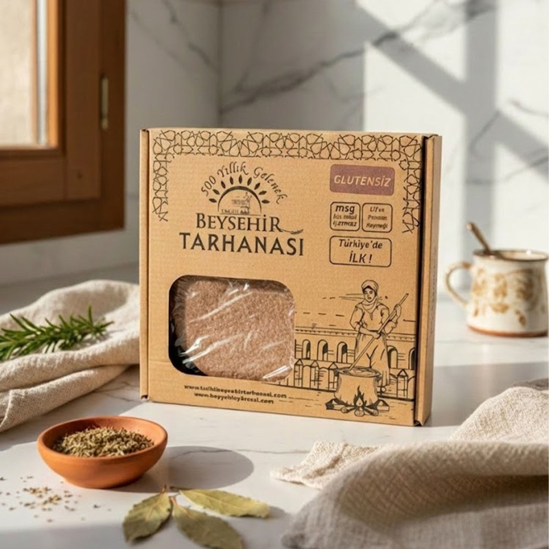 Tarihi Beyşehir Tarhanası Glutensiz 5'li Kraft Tarihi Beyşehir Tarhanası Glutensiz 5'li Kraft