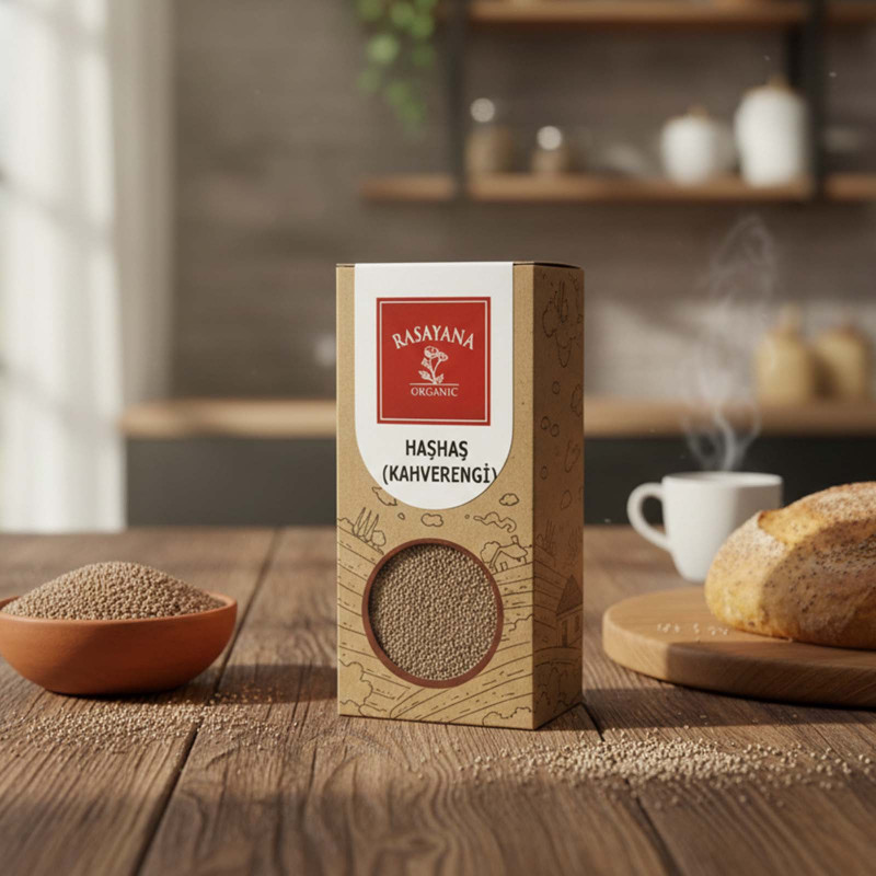 Organik Kahverengi Haşhaş