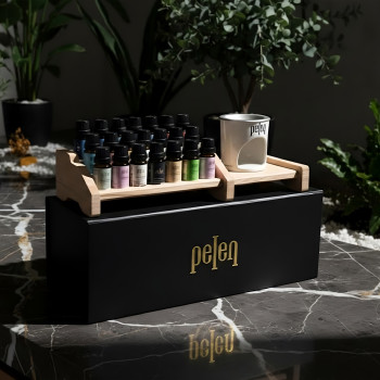 Ahşap Standlı Buhurdanlık Yağı Seti Ahşap Standlı Buhurdanlık Yağı Seti